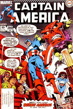 Captain America (1968) #289 [B Story]