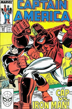 Captain America (1968) #341 [C Story]