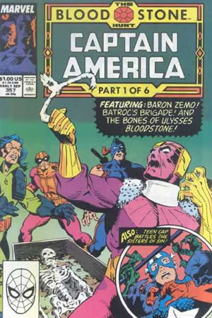 Captain America (1968) #357 [B Story]