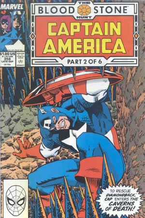 Captain America (1968) #358 [B Story]