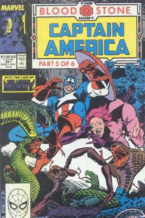 Captain America (1968) #361 [B Story]