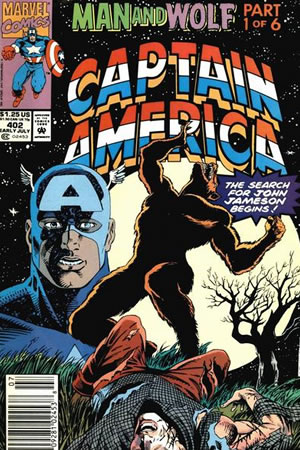 Captain America (1968) #402 [B Story]