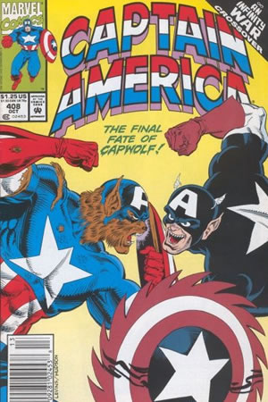 Captain America (1968) #408 [B Story]