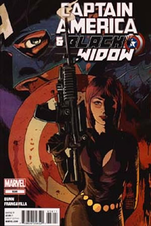 Captain America and Black Widow