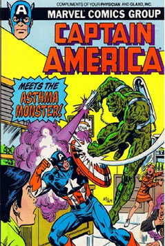 Captain America Meets the Asthma Monster  (1987) #1