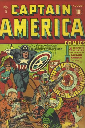 Captain America Comics (1941) #5 [C Story]