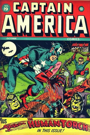 Captain America Comics (1941) #19 [B Story]