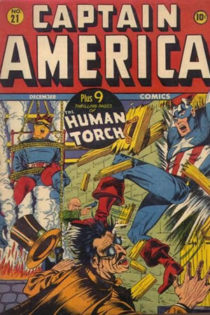 Captain America Comics (1941) #21 [C Story]
