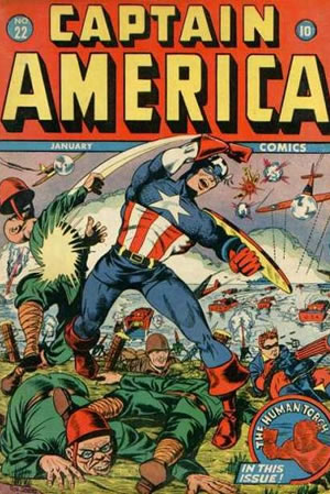 Captain America Comics (1941) #22 [B Story]