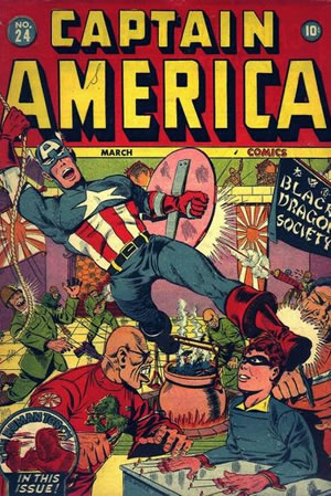 Captain America Comics (1941) #24 [F Story]