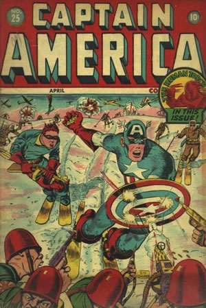 Captain America Comics (1941) #25 [C Story]