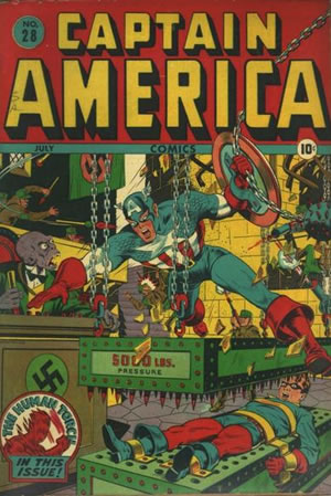Captain America Comics (1941) #28 [D Story]
