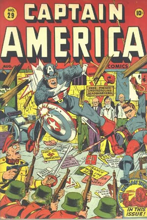 Captain America Comics (1941) #29 [D Story]