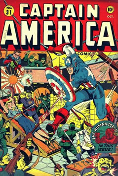 Captain America Comics (1941) #31 [F Story]