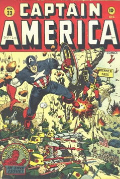 Captain America Comics (1941) #33 [E Story]