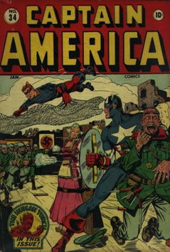 Captain America Comics (1941) #34 [E Story]