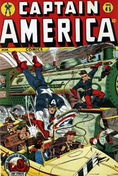 Captain America Comics (1941) #45 [C Story]