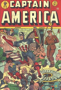 Captain America Comics (1941) #51 [F Story]