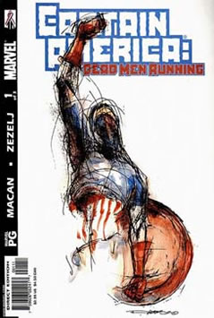 Captain America: Dead Men Running (2002) #1 [B Story]