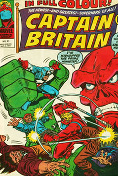 Captain Britain (1976) #21