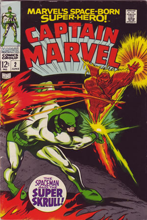 Captain Marvel (1968) #2
