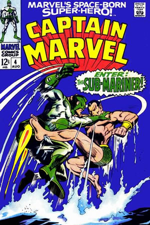 Captain Marvel (1968) #4