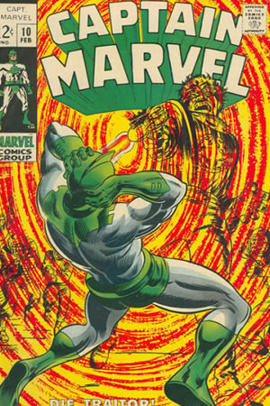 Captain Marvel (1968) #10