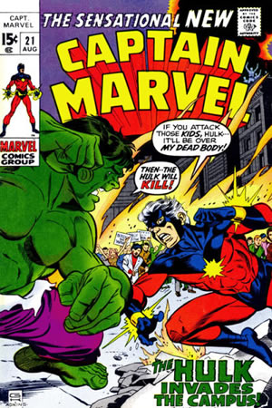 Captain Marvel (1968) #21