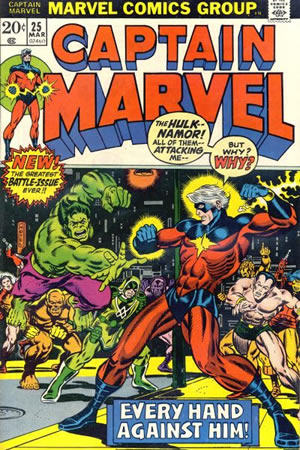 Captain Marvel (1968) #25