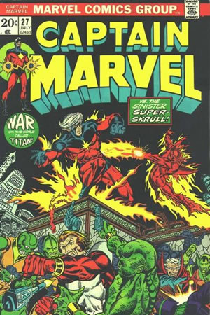Captain Marvel (1968) #27