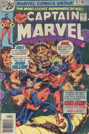 Captain Marvel (1968) #45