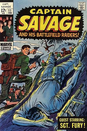 Captain Savage (1968) #11