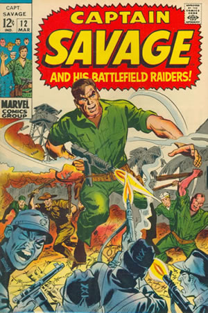 Captain Savage (1968) #12