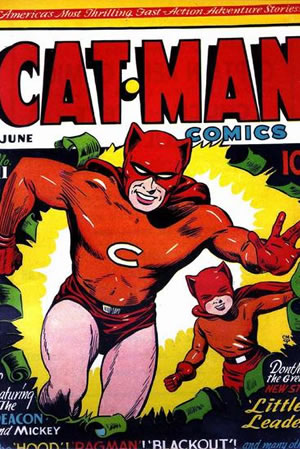Cat-Man Comics (1942) #1 [D Story]