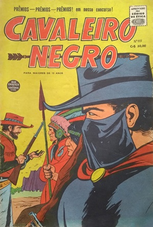 Cavaleiro Negro (1951) #117 [A Story]