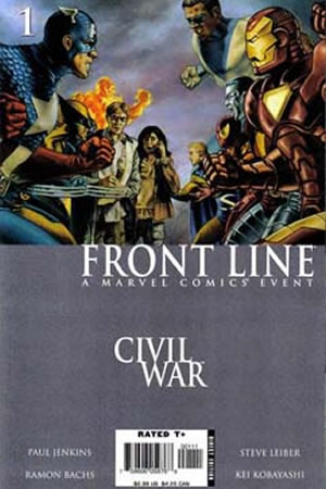 Civil War: Front Line (2006) #1 [C Story]