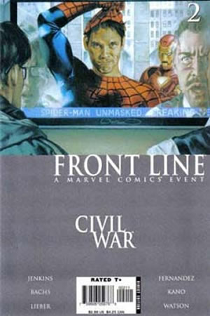Civil War: Front Line (2006) #2 [C Story]
