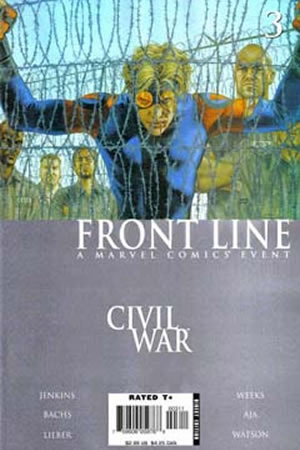 Civil War: Front Line (2006) #3 [B Story]