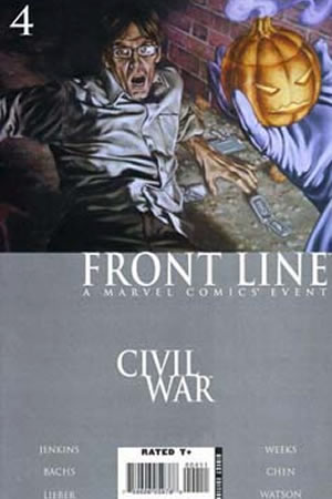 Civil War: Front Line (2006) #4 [C Story]