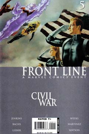 Civil War: Front Line (2006) #5 [D Story]