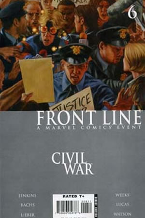 Civil War: Front Line (2006) #6 [B Story]