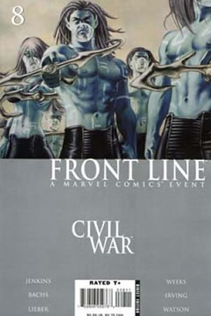 Civil War: Front Line (2006) #8 [D Story]