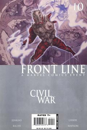 Civil War: Front Line (2006) #10 [B Story]