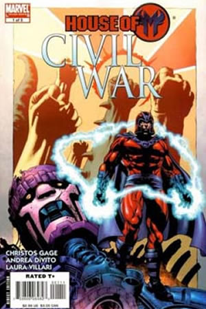 Civil War: House of M (2008) #1