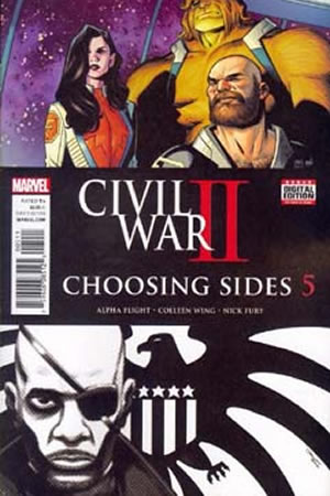 Civil War II: Choosing Sides (2016) #5 [B Story]