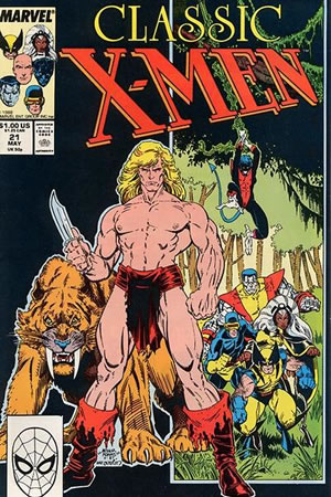 Classic X-Men (1986) #21 [B Story]