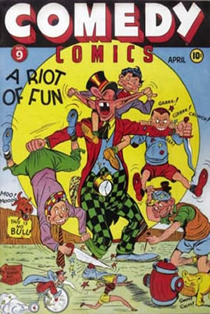 Comedy Comics (1942) #9 [F Story]