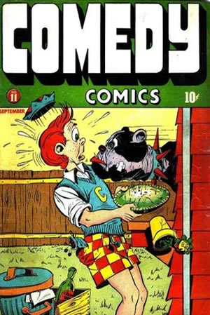 Comedy Comics (1942) #11 [L Story]