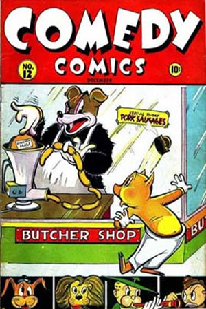 Comedy Comics (1942) #12 [F Story]