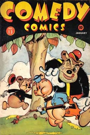 Comedy Comics (1942) #13 [B Story]